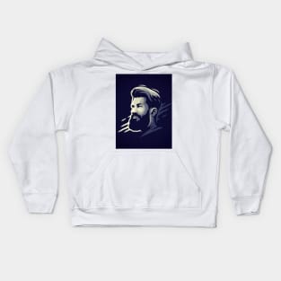 celebrity portraits Kids Hoodie